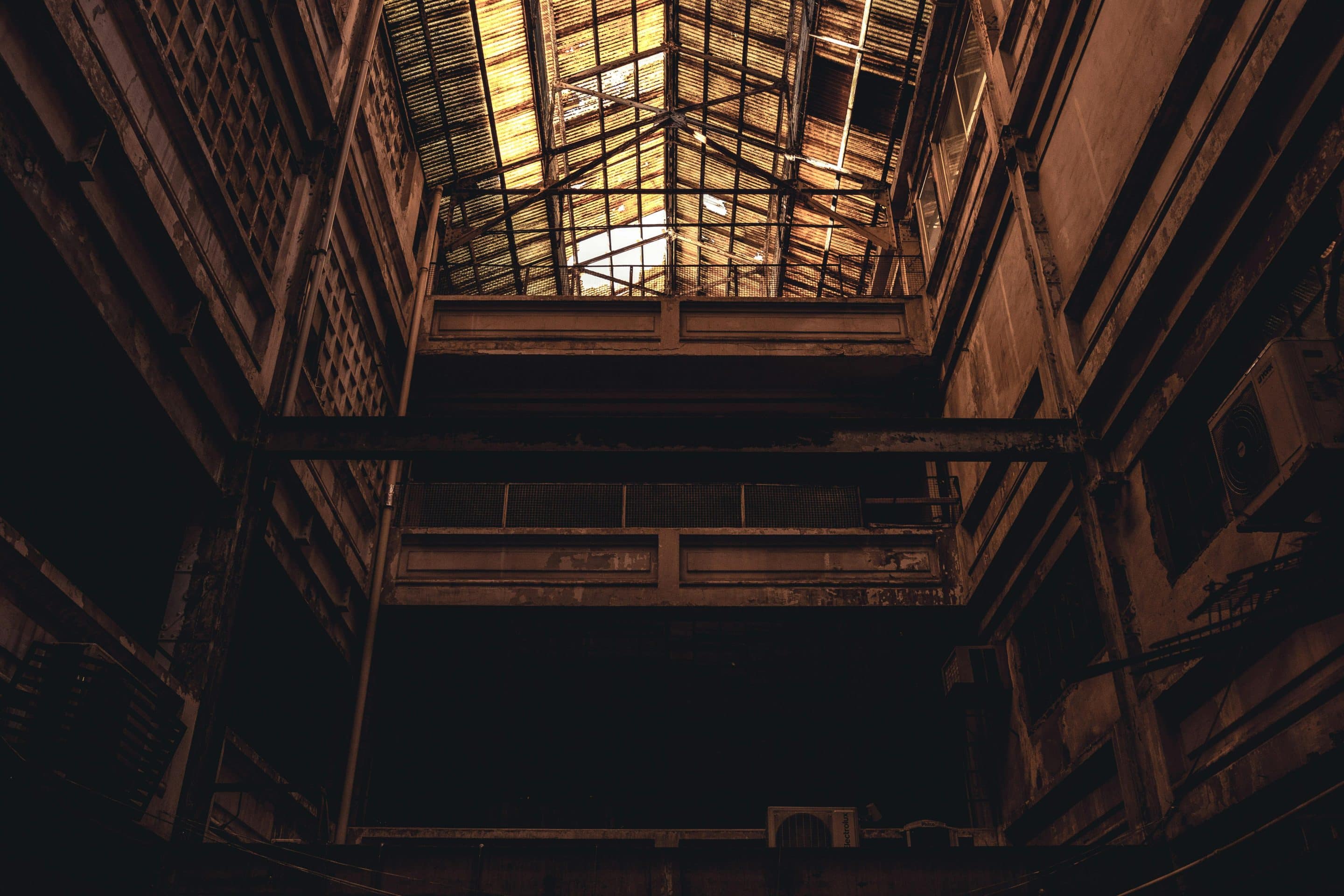Distressed Building