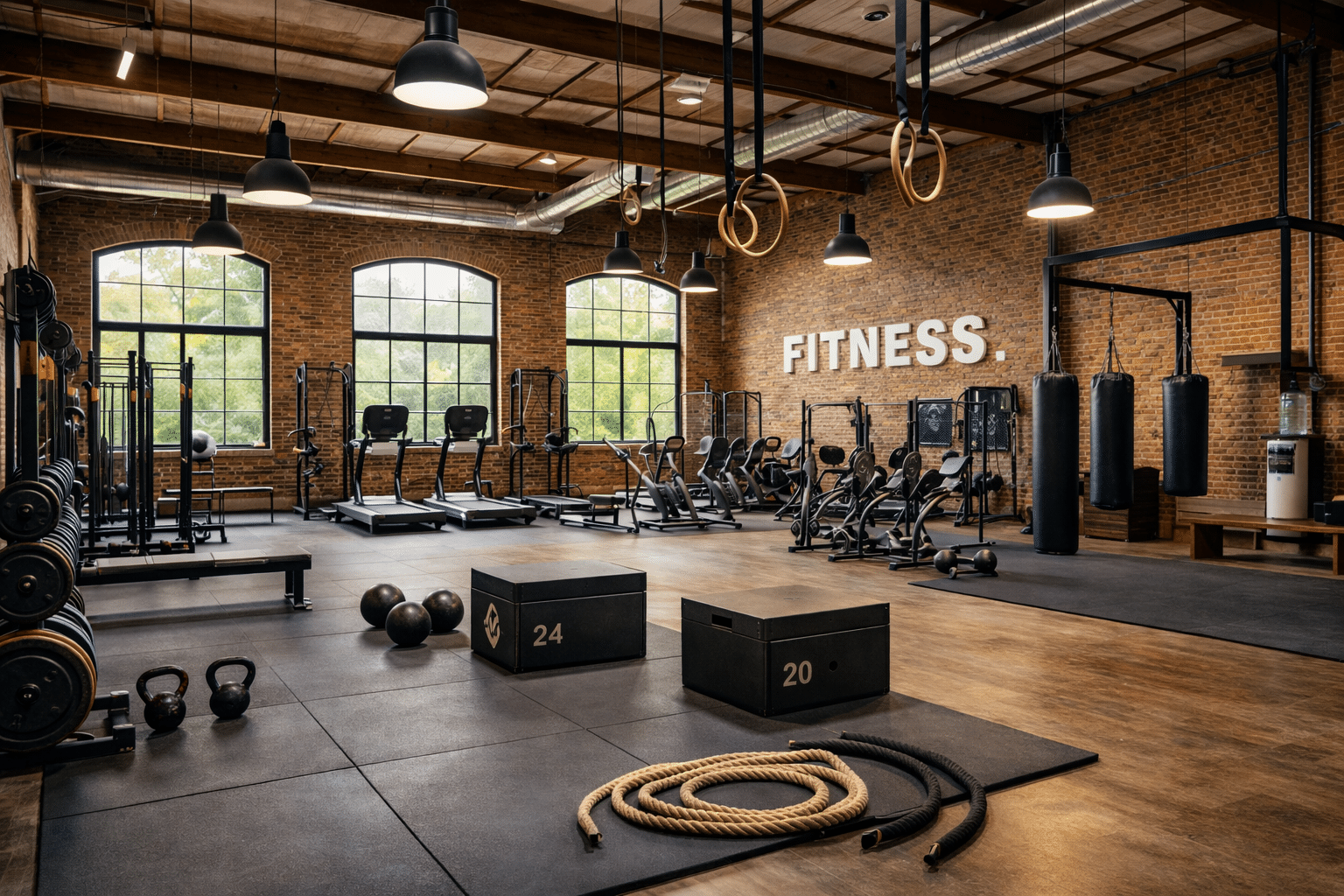 Adaptive reuse gym Adaptive reuse building